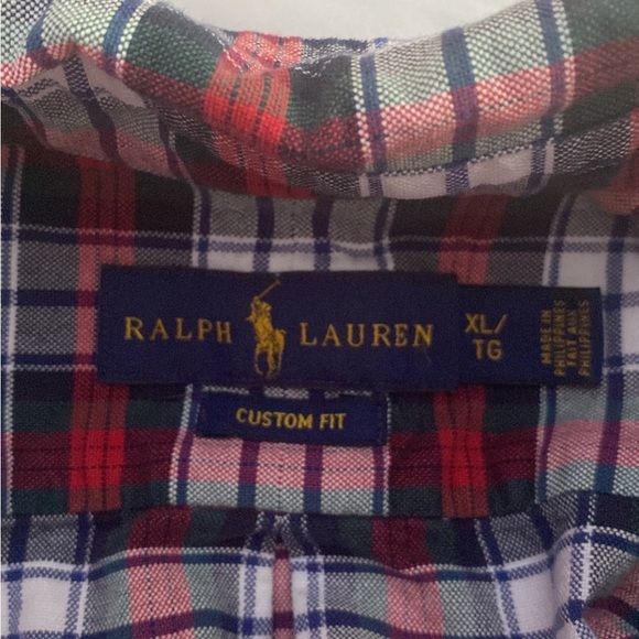 Ralph Lauren MENS long sleeve plaid shirt size x large - Picture 4 of 7
